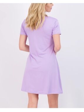 Real Essentials Short Sleeve Crewneck Dress